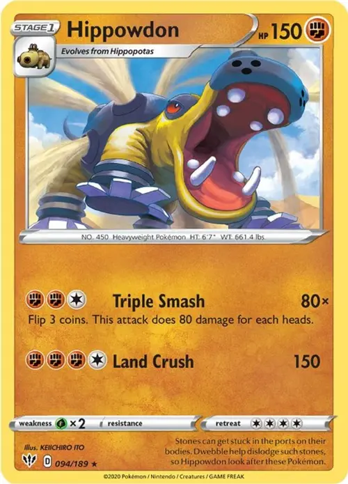 Hippowdon card art