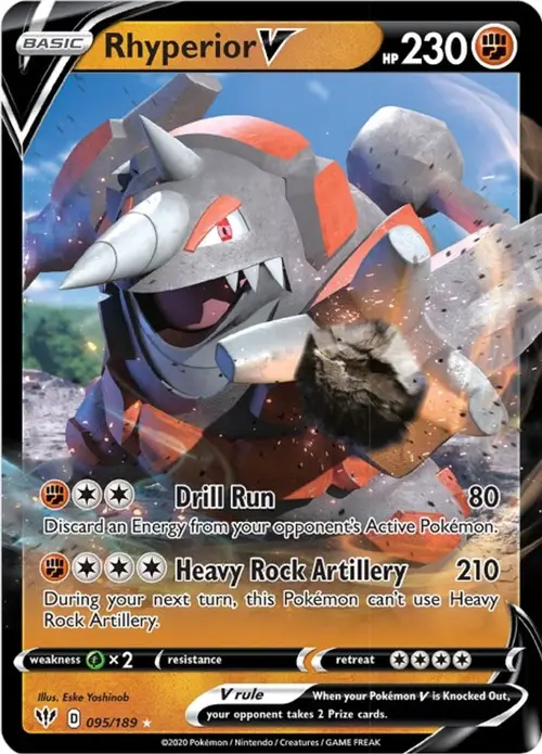 Rhyperior V card art