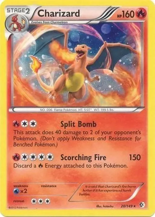 Charizard - 20/149 (Cosmos Holo) card art