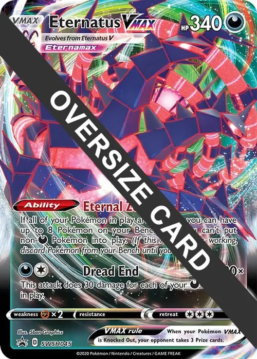 Eternatus VMAX - SWSH045 card art