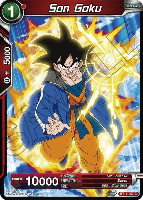 Son Goku card art