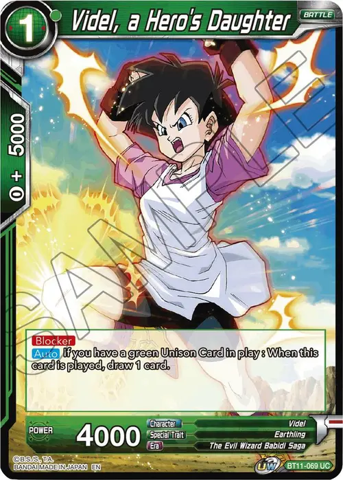 Videl, a Hero's Daughter card art