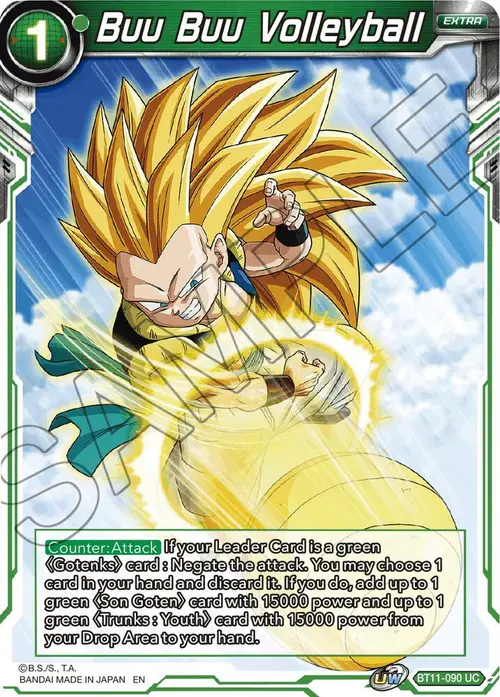 Buu Buu Volleyball card art