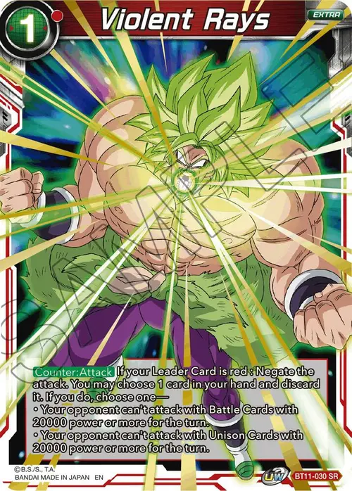 Violent Rays card art