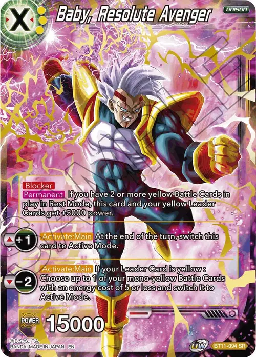 Baby, Resolute Avenger card art
