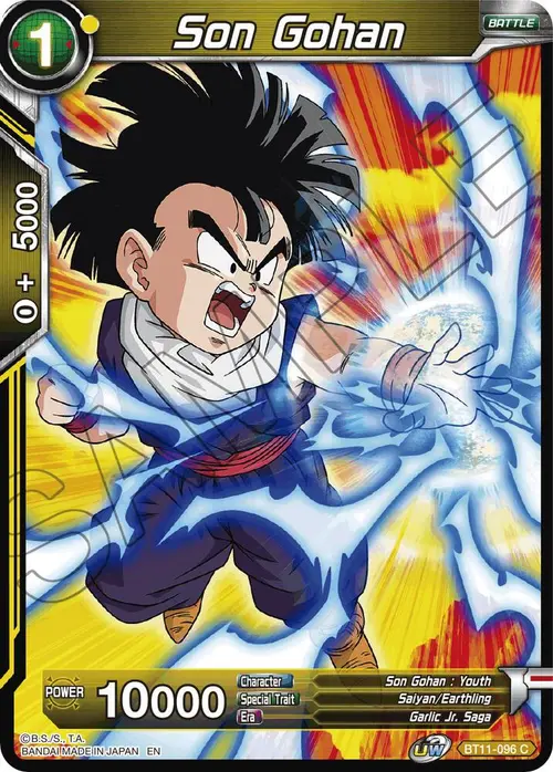 Son Gohan (Yellow) card art