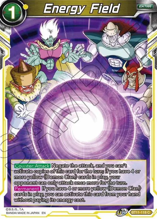 Energy Field card art
