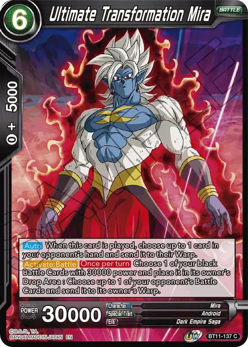 Ultimate Transformation Mira card art