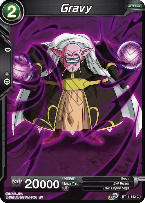 Gravy card art