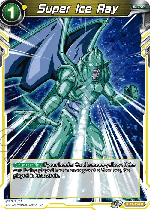 Super Ice Ray card art