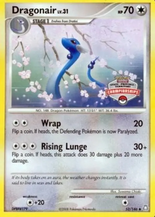 Dragonair - 52/146 (State Championships) card art