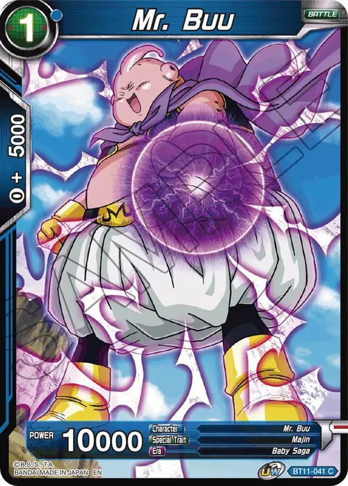 Mr. Buu card art