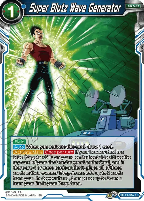 Super Blutz Wave Generator card art
