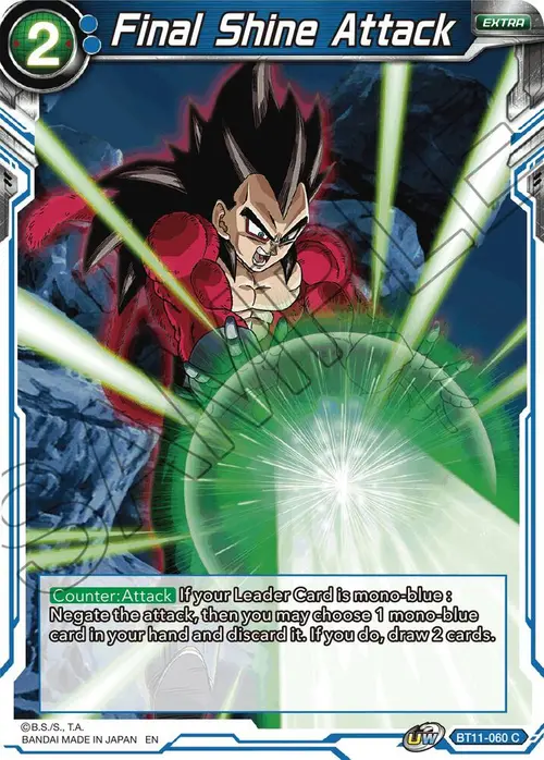 Final Shine Attack card art