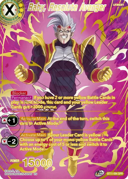 Baby, Resolute Avenger (SPR) card art