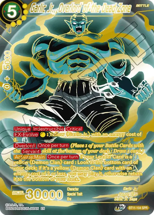 Garlic Jr., Overlord of the Dead Zone (SPR) card art