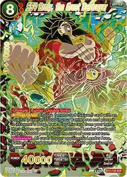 SS4 Broly, the Great Destroyer card art