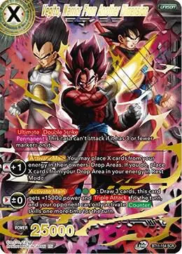 Vegito, Warrior From Another Dimension card art