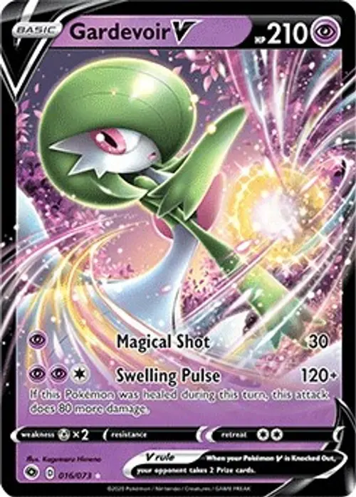Gardevoir V card art