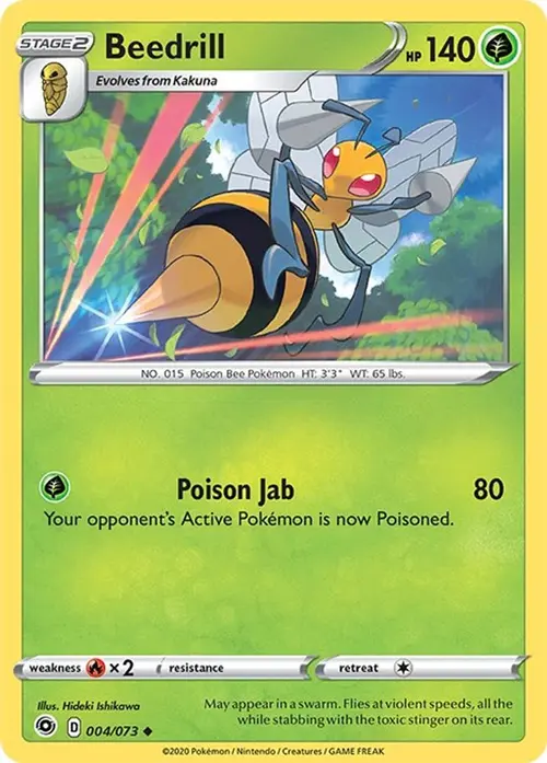 Beedrill card art