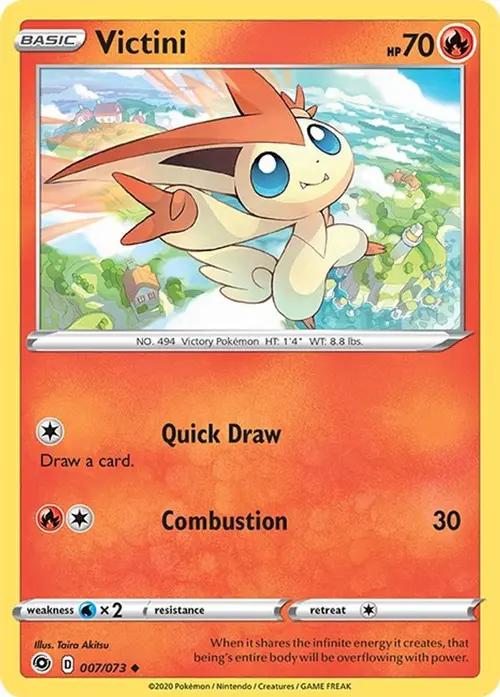 Victini card art