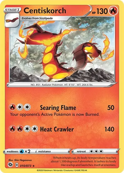 Centiskorch card art