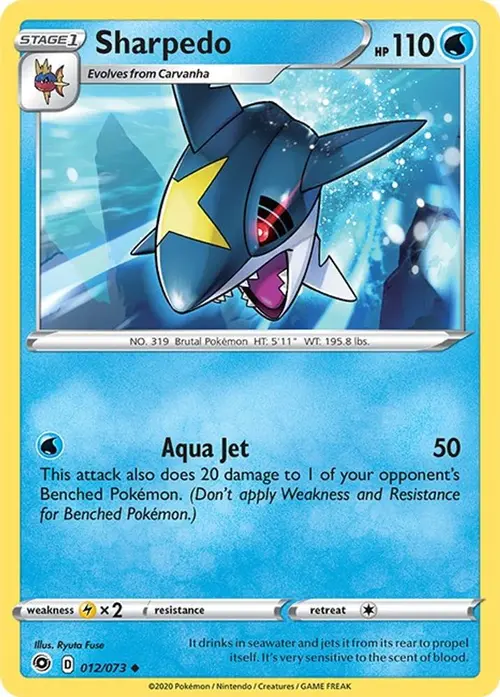 Sharpedo card art