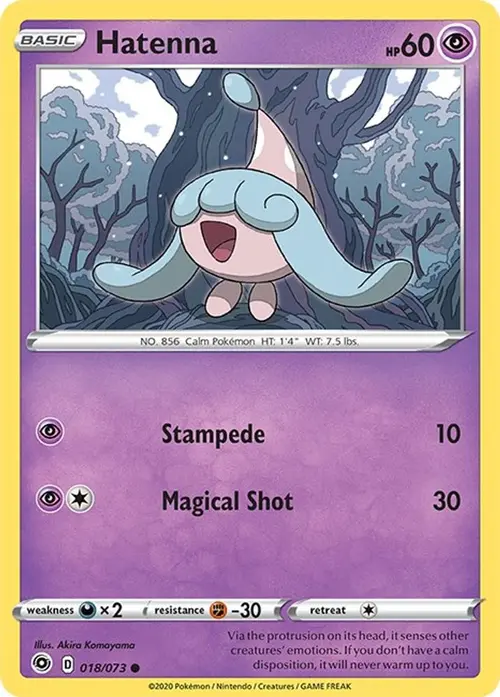 Hatenna card art