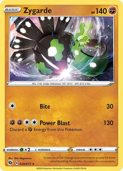Zygarde card art