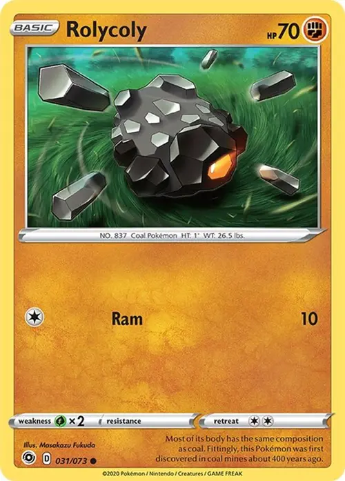 Rolycoly card art