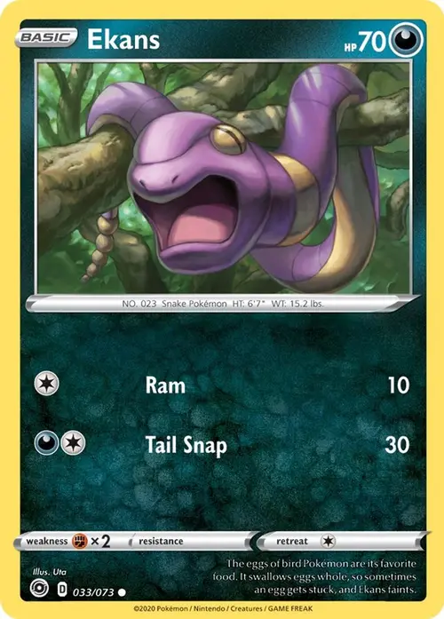 Ekans card art