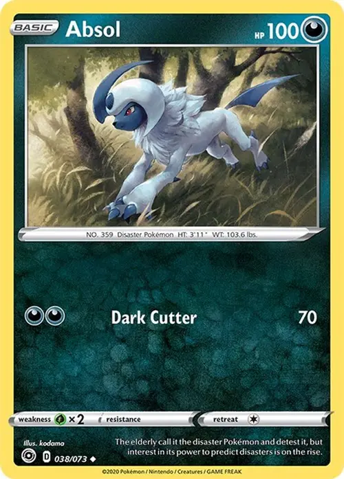 Absol card art