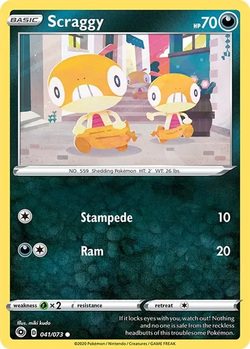 Scraggy card art