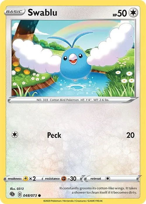 Swablu card art