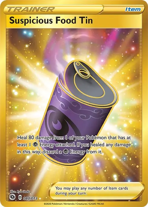 Suspicious Food Tin (Secret) card art