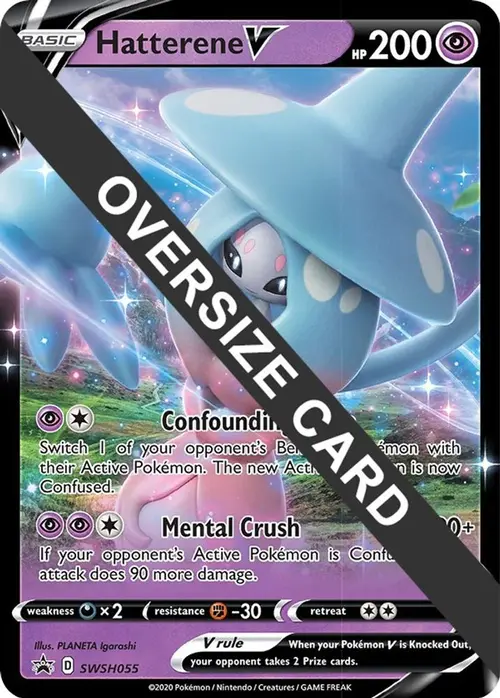 Hatterene V - SWSH055 card art