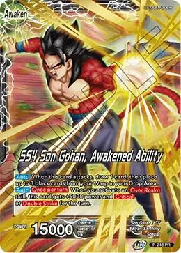 Son Gohan // SS4 Son Gohan, Awakened Ability card art