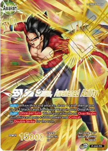 Son Gohan // SS4 Son Gohan, Awakened Ability (Full Art) card art
