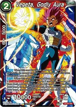 Vegeta, Godly Aura card art