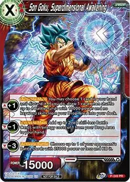 Son Goku, Superdimensional Awakening card art