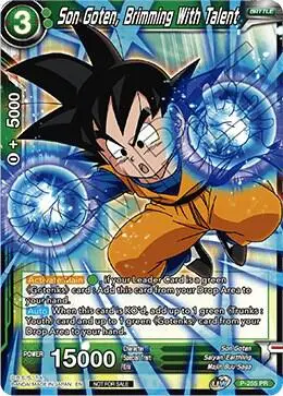 Son Goten, Brimming With Talent card art
