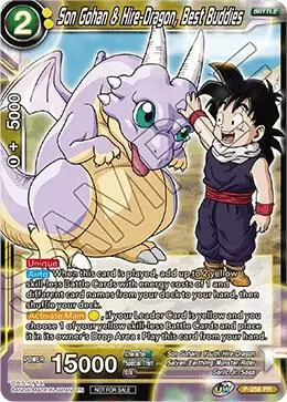 Son Gohan & Hire-Dragon, Best Buddies card art