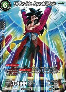 SS4 Son Goku, Beyond All Limits card art