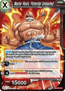 Master Roshi, Potential Unleashed card art