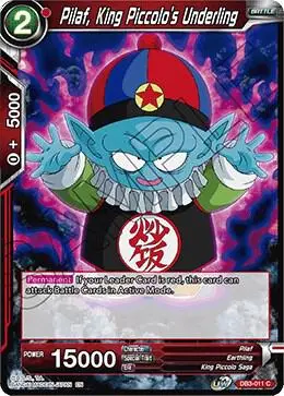 Pilaf, King Piccolo's Underling card art