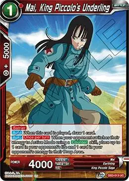 Mai, King Piccolo's Underling card art