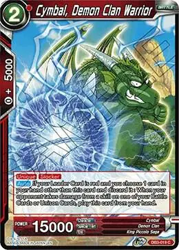 Cymbal, Demon Clan Warrior card art
