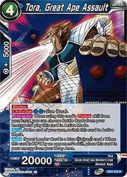 Tora, Great Ape Assault card art