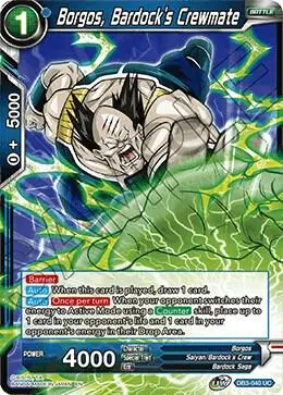 Borgos, Bardock's Crewmate card art