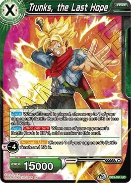 Trunks, the Last Hope card art